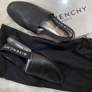 Givenchy Rivington Flats Leather Slingback Shoe